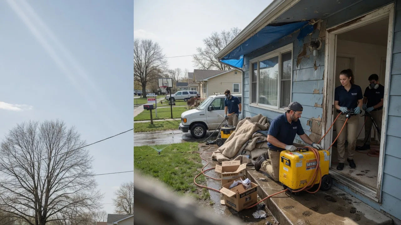 Basement Flood Cleanup in Quebeck, TN near me